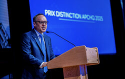 Nicolas Brisson, directeur général de l’Association des professionnels de la construction et de l’habitation du Québec en Outaouais (5 mai 2025). Photo : Page Facebook APCHQ Outaouais